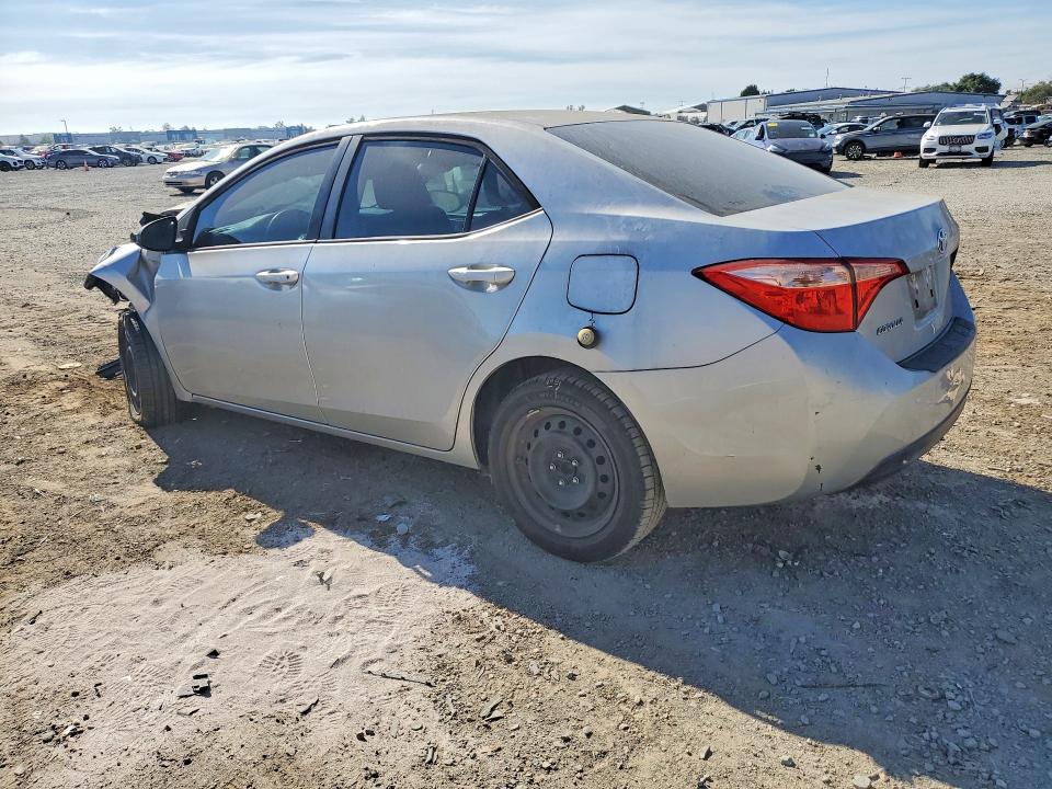 2019 Toyota Corolla VIN 5YFBURHE6KP949711 COPART salvage auction — FRONT END, Ca - Salvage Certificate, sold $1,300 on 2026-07-21 (photo 2)
