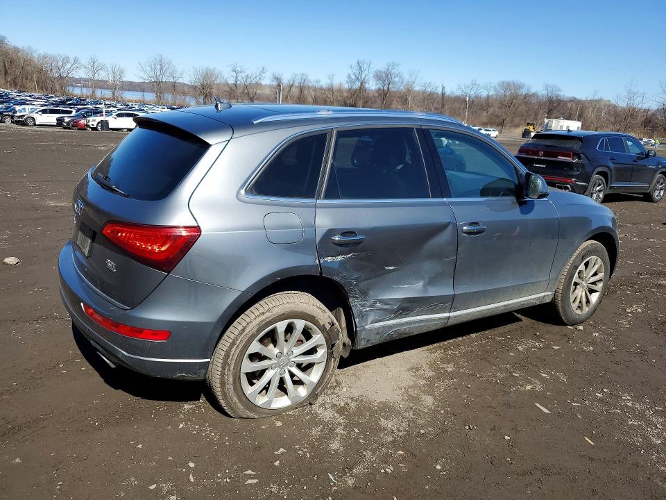 2015 Audi Q5 VIN WA1LFAFP3FA146248 COPART salvage auction — UNDERCARRIAGE, Salvage Title, sold $3,000 on 2026-07-16 (photo 3)