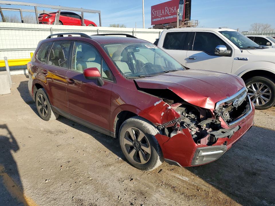 2018 Subaru Forester VIN JF2SJAEC4JH577651 COPART salvage auction — FRONT END, Ks - Cert Of Title-Salvage, sold $925 on 2026-07-06 (photo 4)