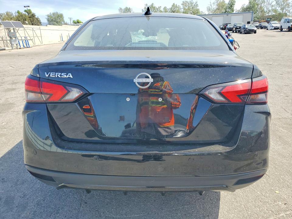 2025 Nissan Versa VIN 3N1CN8EV4SL853043 COPART salvage auction — FRONT END, Fl - Cert Of Title Slvg Rebuildable, sold $3,350 on 2026-07-20 (photo 6)