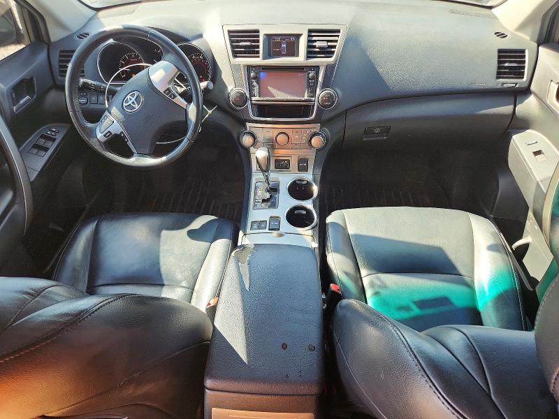 2013 Toyota Highlander VIN 5TDBK3EHXDS193084 COPART salvage auction — FRONT END, Co - Salvage Title, sold $2,300 on 2026-07-16 (photo 8)