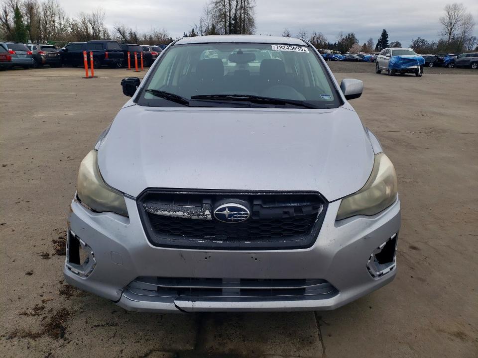 2012 Subaru Impreza VIN JF1GJAC6XCH014985 COPART salvage auction — FRONT END, Or - Lien Papers Salvage, sold $375 on 2026-07-27 (photo 5)