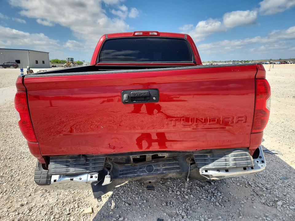 2015 Toyota Tundra VIN 5TFEM5F1XFX083508 COPART salvage auction — REAR END, Tx - Salvage Vehicle Title, sold $8,100 on 2026-07-09 (photo 6)