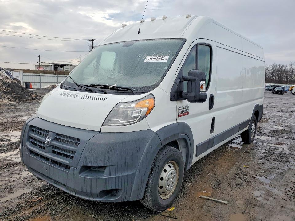 2014 Ram Promaster city VIN 3C6TRVDG6EE117420 COPART salvage auction — FRONT END, Ky - Red Salvage Non-Rebuildable, sold $425 on 2026-07-21 (photo 1)