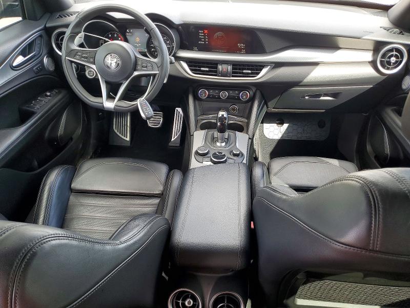 2019 Alfa romeo Stelvio VIN ZASPAKBN3K7C51774 COPART salvage auction — FRONT END, Salvage Title, sold $6,600 on 2026-08-17 (photo 8)