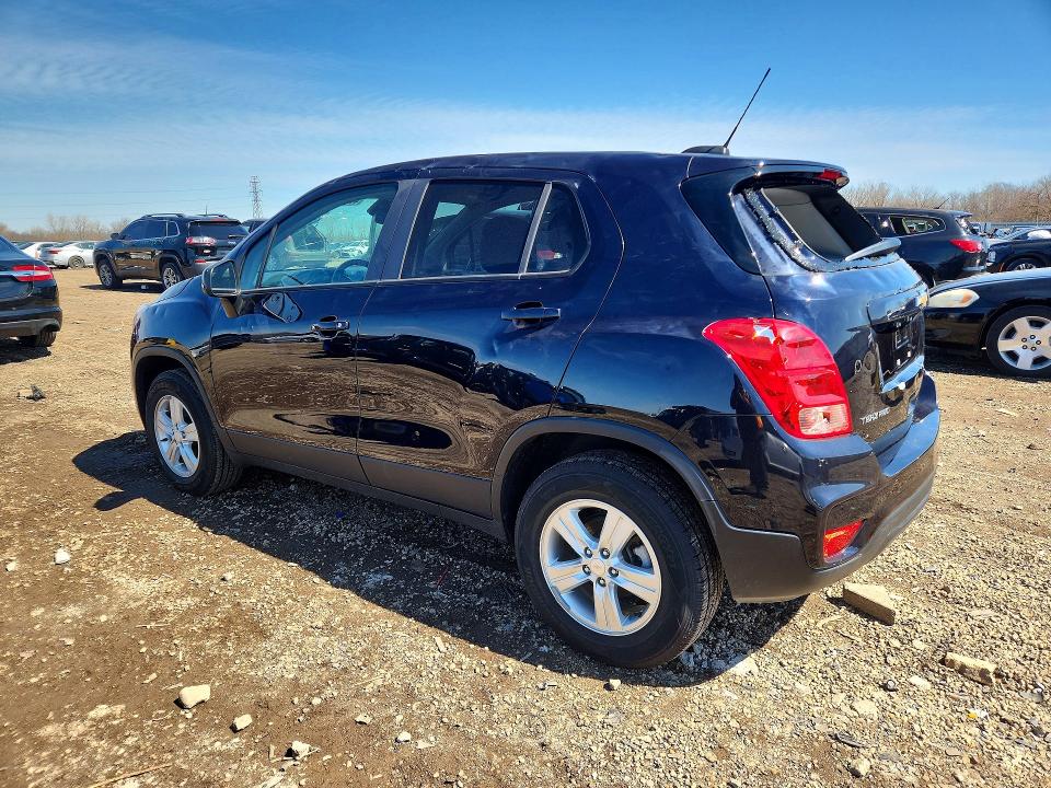 2022 Chevrolet Trax VIN KL7CJNSM9NB505731 COPART salvage auction — HAIL, Il - Salvage Certificate, sold $1,550 on 2026-07-15 (photo 2)