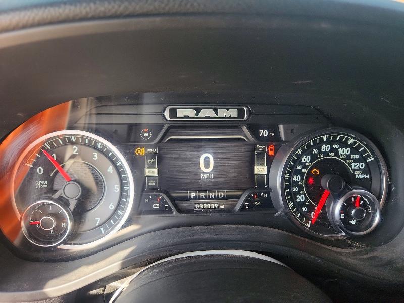 2022 Ram 1500 VIN 1C6SRFFT8NN406516 COPART salvage auction — FRONT END, Nm - Cert Of Title-Salvage, sold $7,100 on 2026-07-02 (photo 9)
