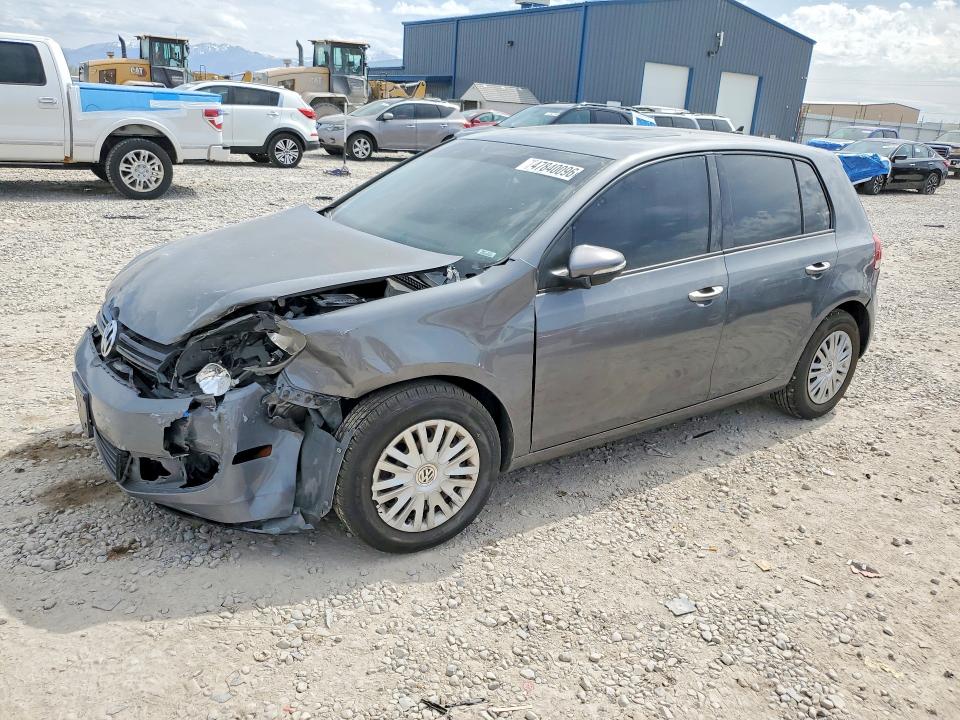 2013 Volkswagen Golf VIN WVWDB7AJXDW121391 COPART salvage auction — FRONT END, Id - Salvage Certificate Of Title, sold $350 on 2026-07-21 (photo 1)