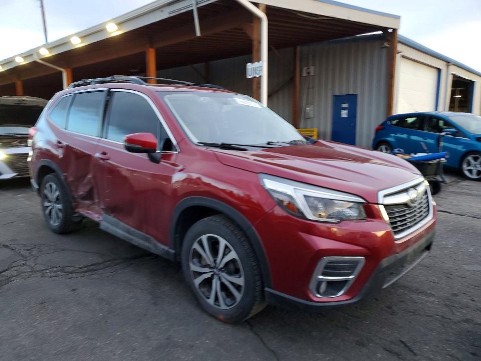 2021 Subaru Forester VIN JF2SKASCXMH483084 COPART salvage auction — ROLLOVER, Id - Salvage Certificate Of Title, sold $2,900 on 2026-07-14 (photo 4)