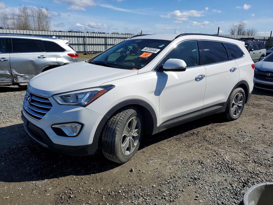 2014 Hyundai Santa fe VIN KM8SNDHF4EU059932 COPART salvage auction — SIDE, Wa - Vehicle Cert Of Ownership-Titl, sold $1,850 on 2026-08-03 (photo 1)