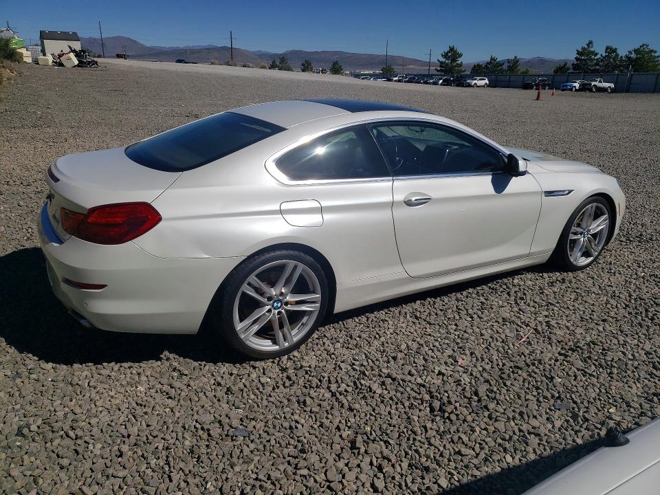 2015 BMW 6er VIN WBAYM9C59FD248359 COPART salvage auction — FRONT END, Nv - Certificate Of Title, sold $5,400 on 2026-07-30 (photo 3)
