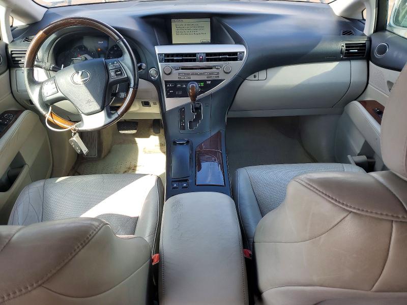 2012 Lexus Rx VIN 2T2BK1BA8CC144772 COPART salvage auction — FRONT END, Il - Salvage Certificate, sold $4,700 on 2026-07-24 (photo 8)