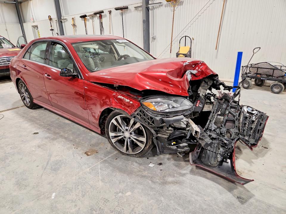 2016 Mercedes-benz E-class VIN WDDHF8JB9GB285141 COPART salvage auction — FRONT END, Id - Salvage Certificate Of Title, sold $625 on 2026-07-14 (photo 4)