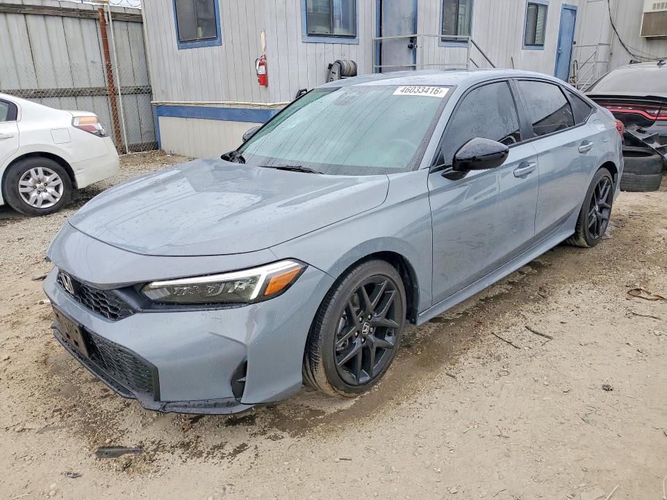 2025 Honda Civic VIN 2HGFE2F56SH583667 COPART salvage auction — REAR END, Ca - Salvage Certificate, sold $9,500 on 2026-07-02 (photo 1)