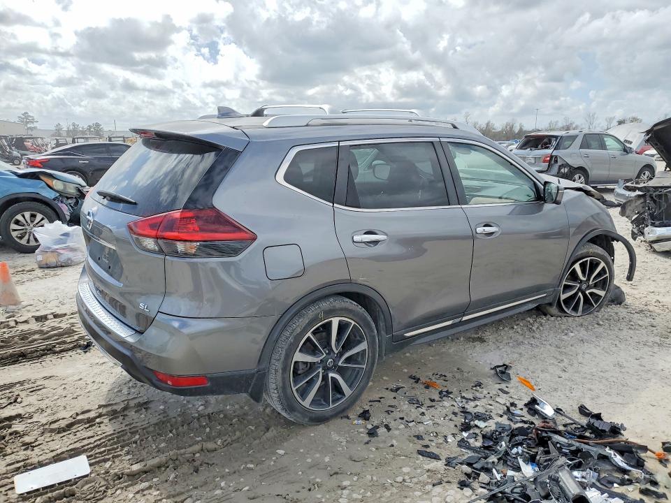 2018 Nissan Rogue VIN JN8AT2MT0JW488963 COPART salvage auction — FRONT END, Tx - Salvage Vehicle Title, sold $1,400 on 2026-07-10 (photo 3)