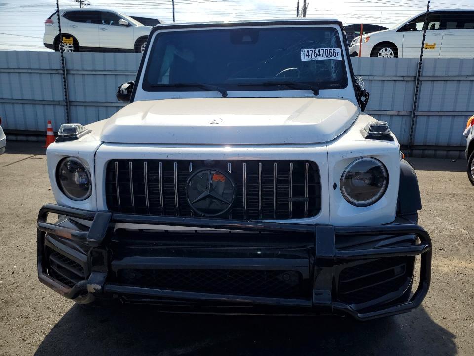 2024 Mercedes-benz G-class VIN W1NYC7HJ0RX515142 COPART salvage auction — FRONT END, Ca - Salvage Certificate, sold $375 on 2026-09-14 (photo 5)