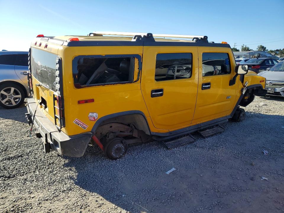2003 Hummer H2 VIN 5GRGN23U13H113504 COPART salvage auction — STRIPPED, Ca - Salvage Acquisition Billofsale, sold $875 on 2026-07-17 (photo 3)