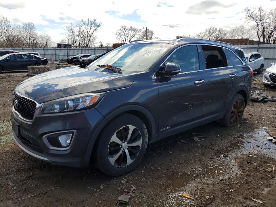 2017 Kia Sorento VIN 5XYPHDA51HG203607 COPART salvage auction — NORMAL WEAR, Il - Certificate Of Title, sold $2,400 on 2026-07-10 (photo 1)