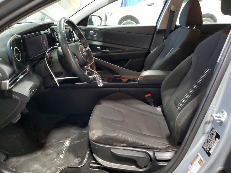 2021 Hyundai Elantra VIN KMHLS4AG5MU099161 COPART salvage auction — FRONT END, Ny - Mv-907A Salvage Certificate, sold $4,800 on 2026-07-06 (photo 7)
