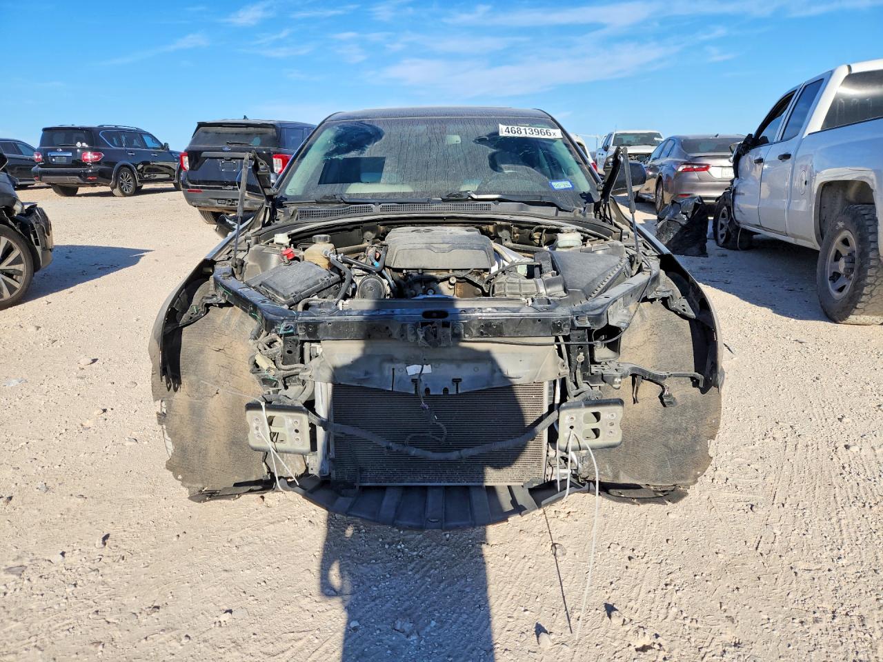2017 Cadillac ATS VIN 1G6AB5RX1H0115197 COPART salvage auction — Front End, TX - SALVAGE VEHICLE TITLE, sold $1,450 on 2026-07-09 (photo 5)