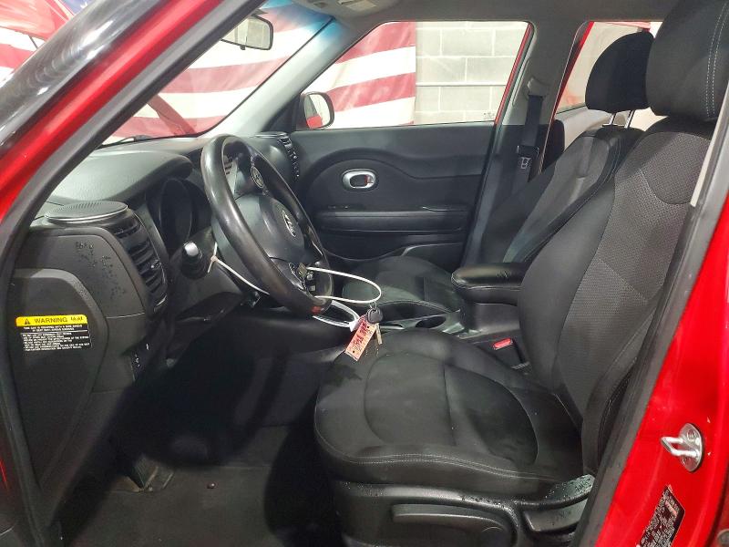 2017 Kia Soul VIN KNDJP3A5XH7497282 COPART salvage auction — REAR END, Mo - Salvage Certificate Of Title, sold $1,650 on 2026-07-07 (photo 7)