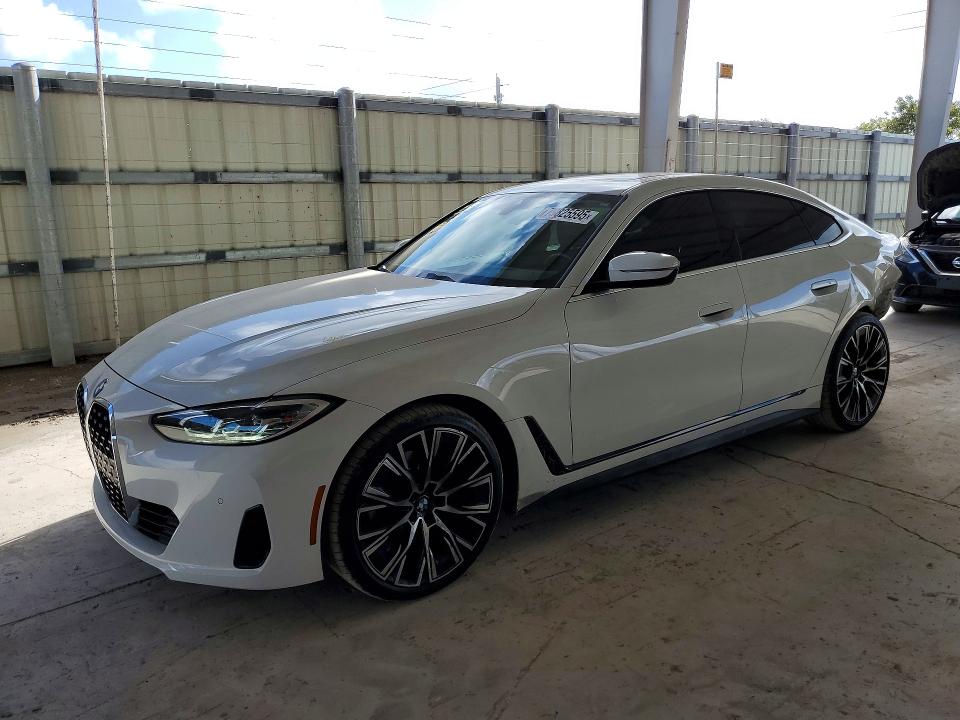 2024 BMW 4er VIN WBA63AV0XRFT63087 COPART salvage auction — REAR END, Fl - Cert Of Title Slvg Rebuildable, sold $16,900 on 2026-08-12 (photo 1)