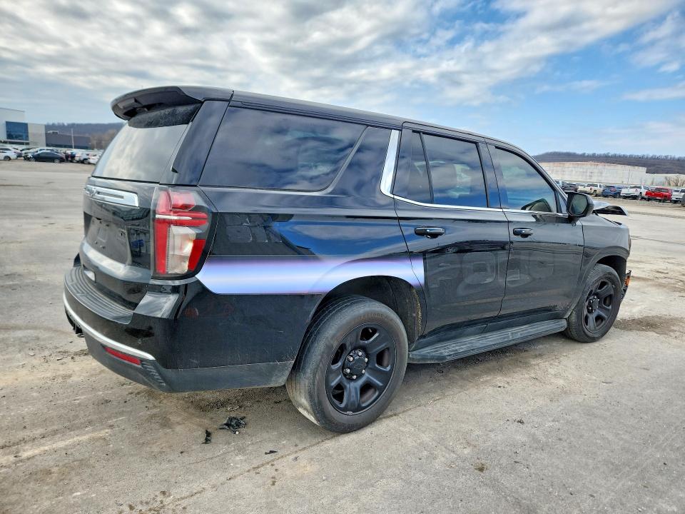 2022 Chevrolet Tahoe VIN 1GNSCLED2NR245504 COPART salvage auction — FRONT END, OK - CERT OF TITLE-SALVAGE, sold $9,600 on 2026-07-29 (photo 3)