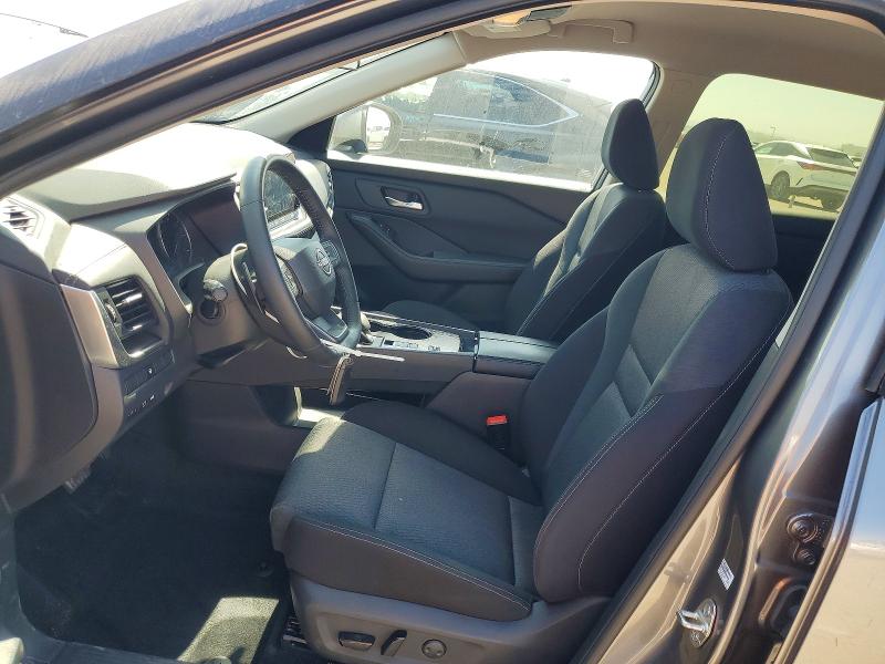 2025 Nissan Rogue VIN JN8BT3BA9SW001109 COPART salvage auction — FRONT END, Ca - Salvage Certificate, sold $6,500 on 2026-07-31 (photo 7)