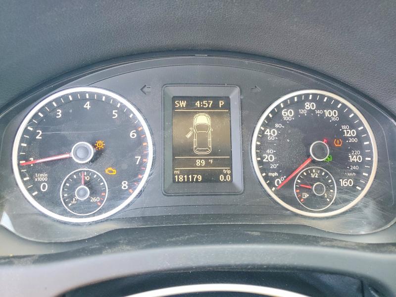 2015 Volkswagen Tiguan VIN WVGAV7AX9FW613035 COPART salvage auction — FRONT END, Wv - Dis/Dlr/Exp Only Clean Title, sold $1,550 on 2026-07-30 (photo 9)