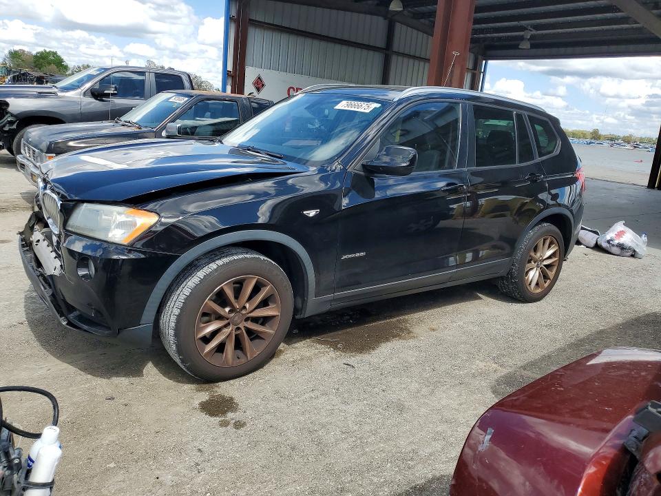 2014 BMW X3 VIN 5UXWX9C56E0D26847 COPART salvage auction — FRONT END, Salvage Title, sold $1,050 on 2026-07-17 (photo 1)