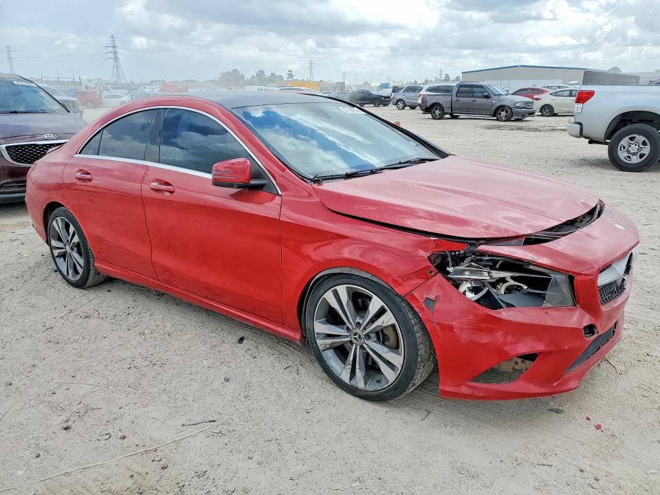 2016 Mercedes-benz Cla-klasse VIN WDDSJ4EB8GN393790 COPART salvage auction — REAR END, Tx - Salvage Vehicle Title, sold $1,300 on 2026-07-10 (photo 4)