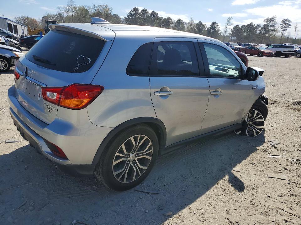 2019 Mitsubishi Outlander VIN JA4AP4AUXKU017368 COPART salvage auction — FRONT END, Id - Salvage Certificate Of Title, sold $1,800 on 2026-07-28 (photo 3)
