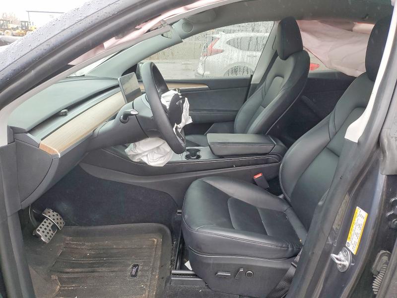 2023 Tesla Model y VIN 7SAYGDEE0PA182739 COPART salvage auction — FRONT END, Mo - Salvage Certificate Of Title, sold $8,900 on 2026-07-24 (photo 7)