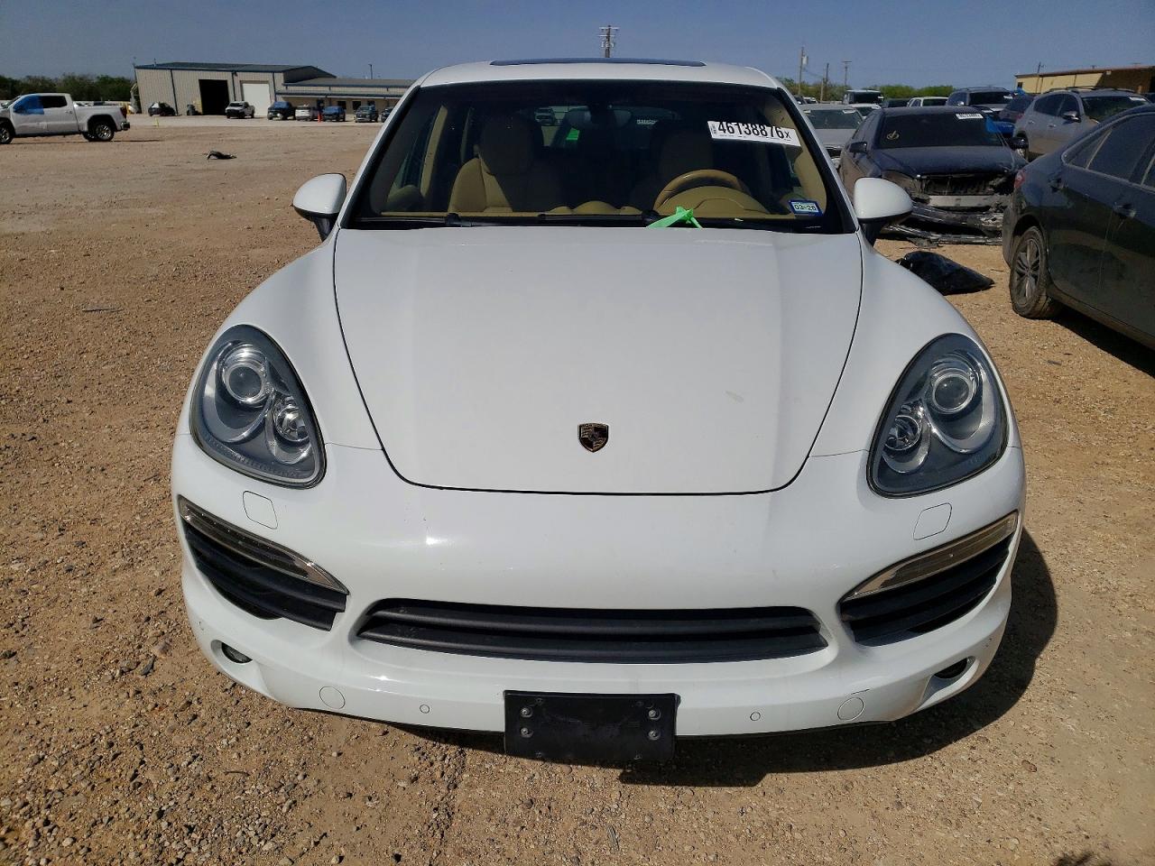 2014 Porsche Cayenne VIN WP1AE2A25ELA50348 COPART salvage auction — Mechanical, TX - CERTIFICATE OF TITLE, sold $3,200 on 2026-07-02 (photo 5)