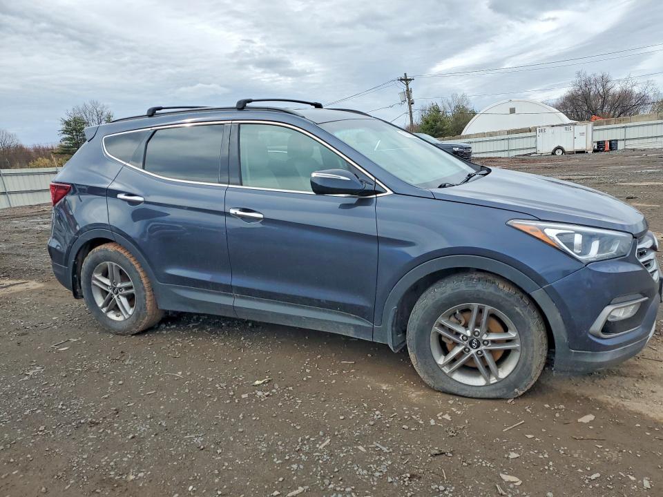 2018 Hyundai Santa fe VIN 5XYZUDLB3JG523024 COPART salvage auction — MINOR DENT/SCRATCHES, Nj - Certificate Of Title, sold $2,250 on 2026-07-03 (photo 4)