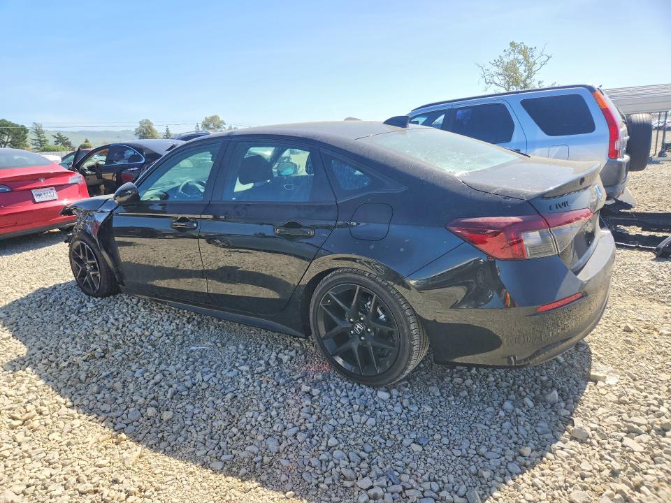 2026 Honda Civic VIN 2HGFE2F57TH534320 COPART salvage auction — FRONT END, Ca - Salvage Certificate, sold $9,900 on 2026-07-02 (photo 2)