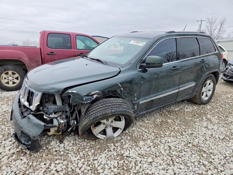 2011 Jeep Cherokee VIN 1J4RR4GG2BC739034 COPART salvage auction — FRONT END, Mi - Certificate Of Title, sold $625 on 2026-07-09 (photo 1)