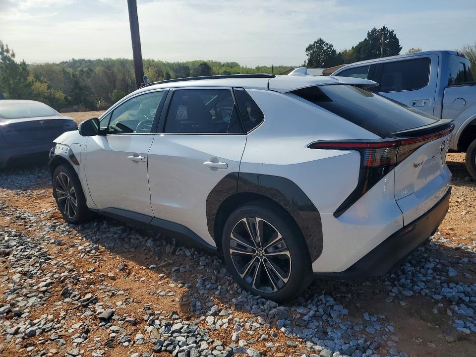 2023 Toyota Bz4x VIN JTMAAAAA8PA027160 COPART salvage auction — FRONT END, Salvage Title, sold $11,500 on 2026-08-01 (photo 2)