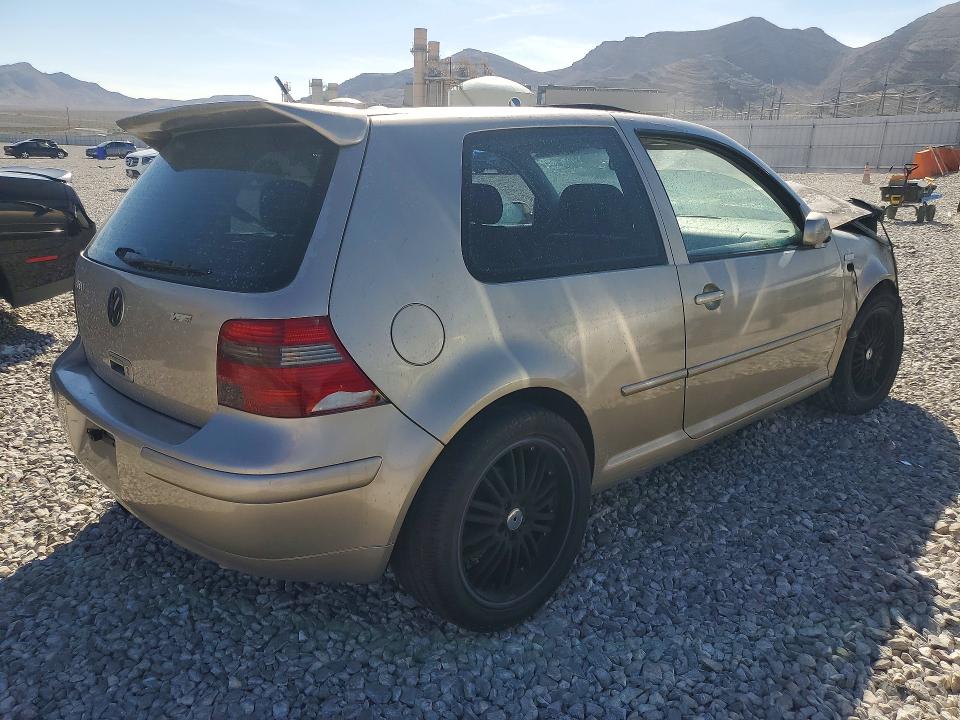 2001 Volkswagen Gti VIN WVWPG21J81W192375 COPART salvage auction — Burn Engine, NV - SALVAGE TITLE, sold $125 on 2026-07-13 (photo 3)