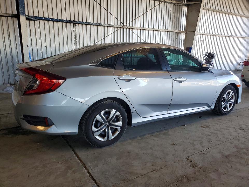 2016 Honda Civic VIN 19XFC2F5XGE230713 COPART salvage auction — REAR END, Ca - Salvage Certificate, sold $4,450 on 2026-07-30 (photo 3)