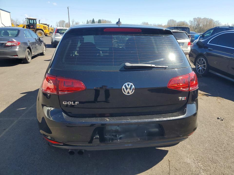 2015 Volkswagen Golf VIN 3VW817AU8FM023510 COPART salvage auction — MECHANICAL, Or - Certificate Of Title, sold $1,800 on 2026-07-08 (photo 6)