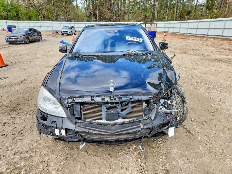 2010 Mercedes-benz S-klasse VIN WDDNG8GB4AA312511 COPART salvage auction — FRONT END, Nc - Salvage Certificate Of Title, sold $275 on 2026-07-31 (photo 5)
