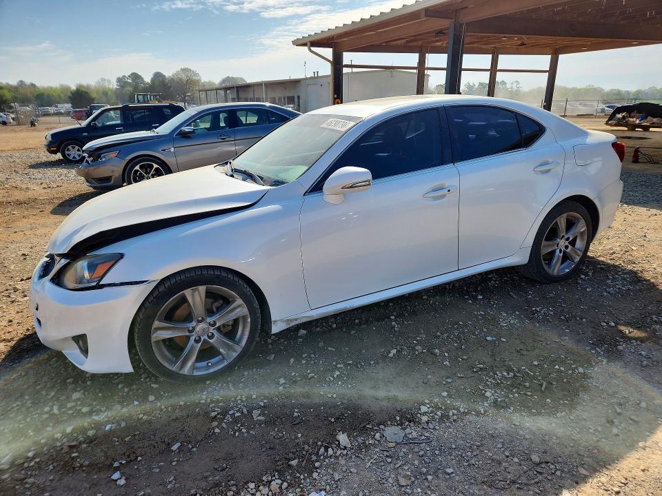2011 Lexus Is VIN JTHBF5C20B5139857 COPART salvage auction — FRONT END, AL - CERT OF TITLE-SALVAGE TITLE, sold $975 on 2026-07-29 (photo 1)