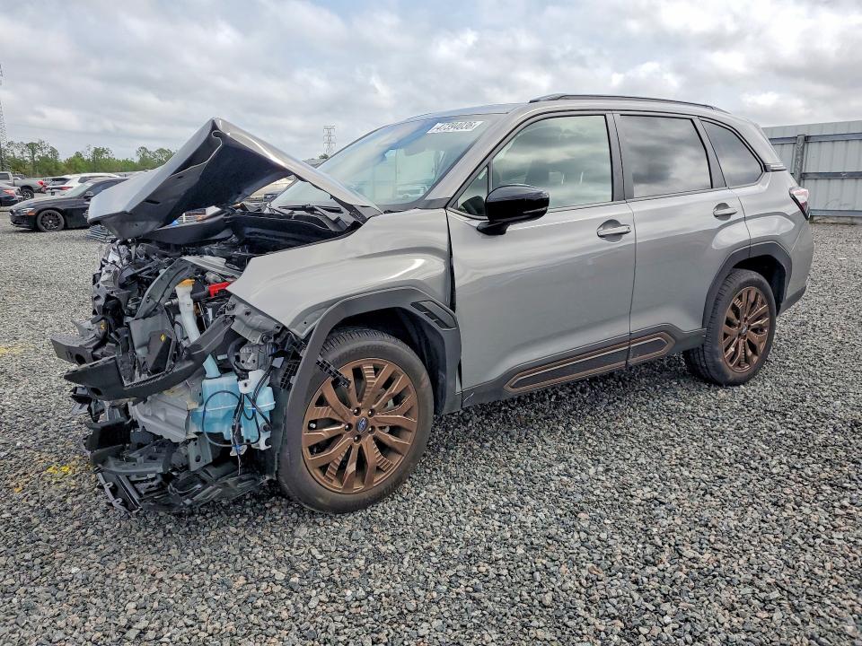 2025 Subaru Forester VIN JF2SLDHC6SH541128 COPART salvage auction — FRONT END, Fl - Cert Of Title Slvg Rebuildable, sold $1,400 on 2026-07-28 (photo 1)