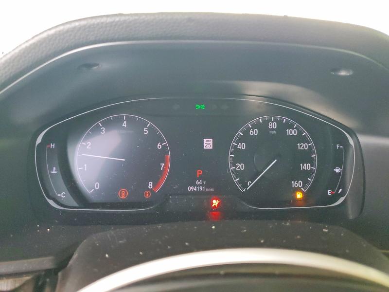 2020 Honda Accord VIN 1HGCV1F18LA115904 COPART salvage auction — REAR END, Ga - Cert Of Title-Salvage, sold $250 on 2026-07-09 (photo 9)