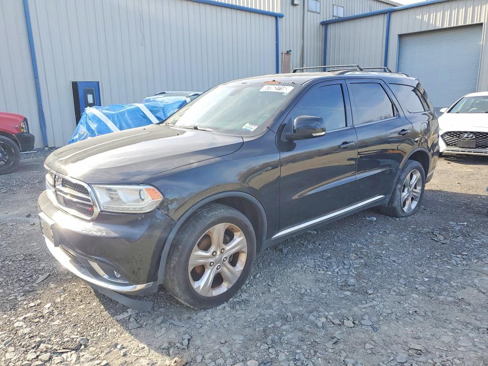 2014 Dodge Durango VIN 1C4RDJDGXEC520690 COPART salvage auction — REAR END, Wv - Certificate Of Title, sold $725 on 2026-07-02 (photo 1)