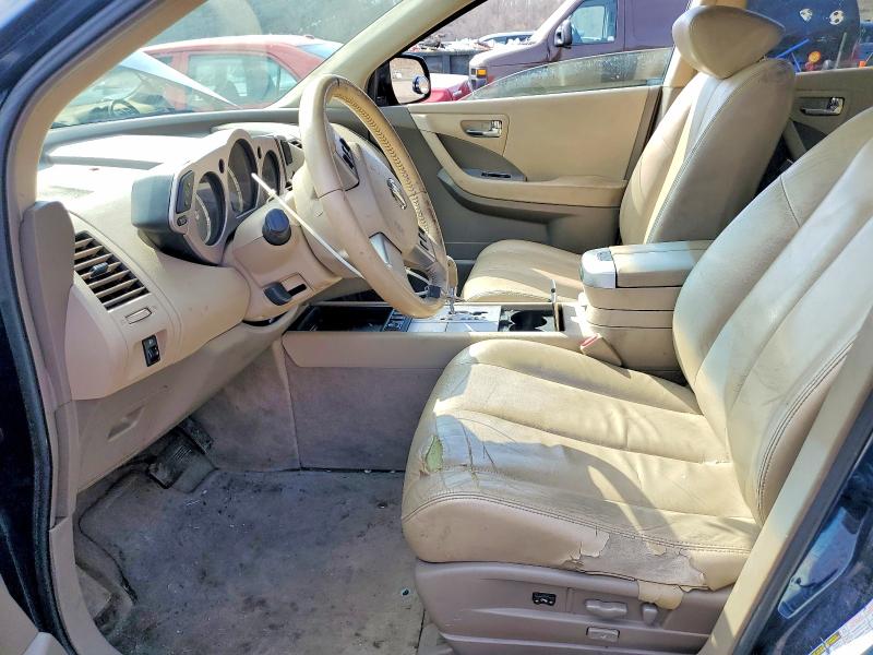 2006 Nissan Murano VIN JN8AZ08W66W550526 COPART salvage auction — MINOR DENT/SCRATCHES, Ny - Certificate Of Title, sold $750 on 2026-07-23 (photo 7)