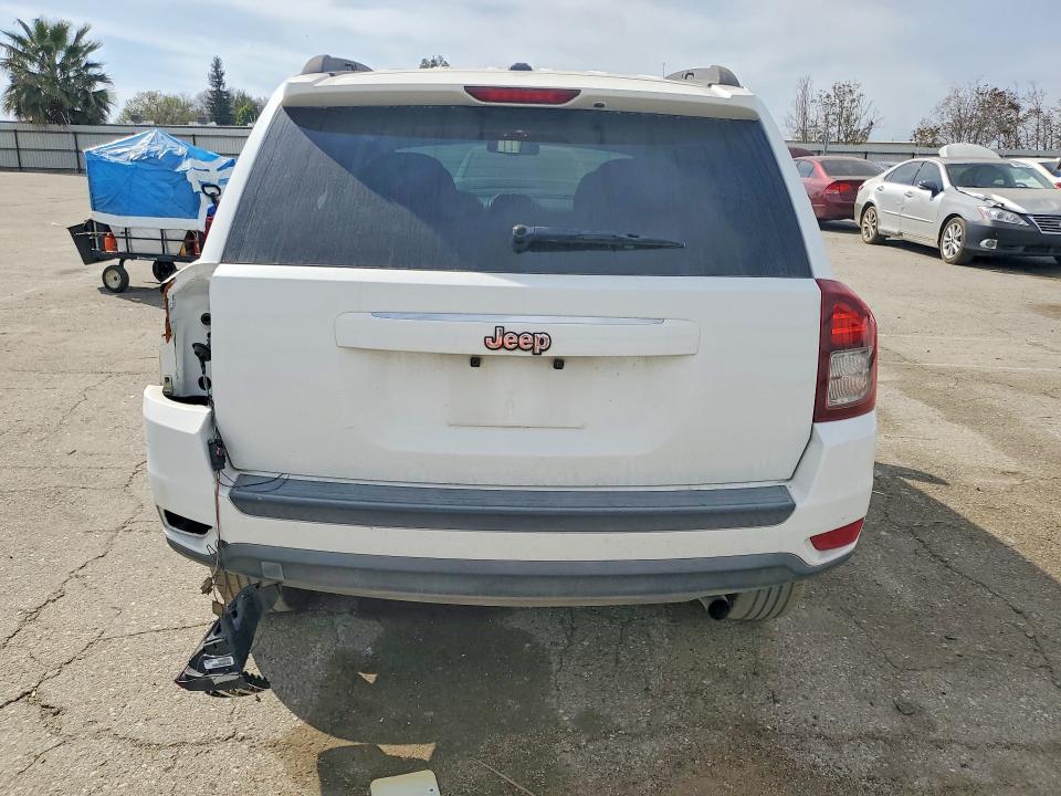 2017 Jeep Compass VIN 1C4NJCBA4HD147260 COPART salvage auction — SIDE, Ca - Salvage Certificate, sold $450 on 2026-07-10 (photo 6)