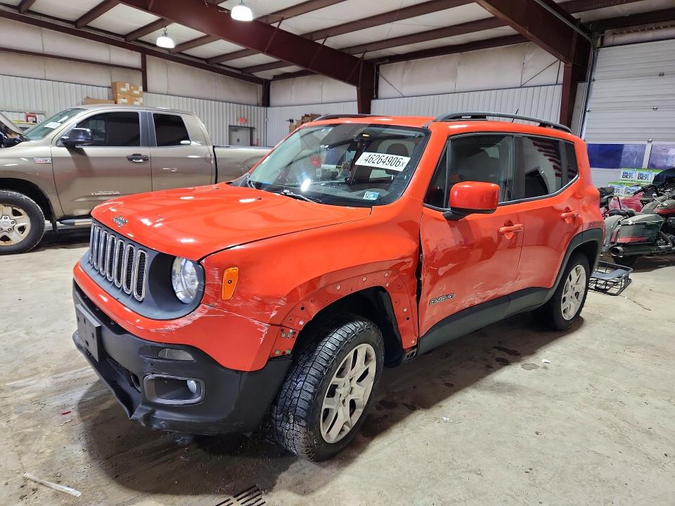 2015 Jeep Renegade VIN ZACCJBBTXFPC05065 COPART salvage auction — FRONT END, Md - Cert Of Salvage > 75% Damage, sold $700 on 2026-07-10 (photo 1)