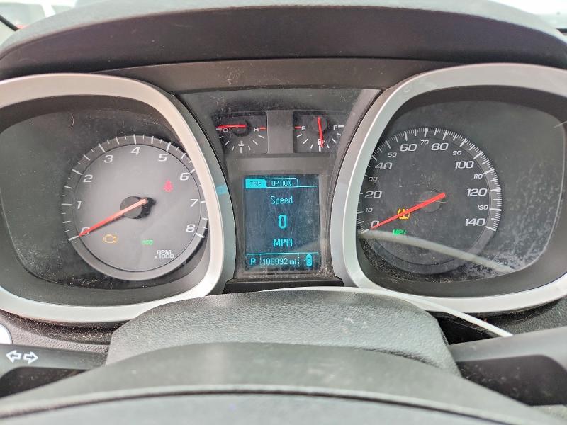 2015 Chevrolet Equinox VIN 2GNALBEK5F1129714 COPART salvage auction — HAIL, Il - Salvage Certificate, sold $650 on 2026-07-03 (photo 9)